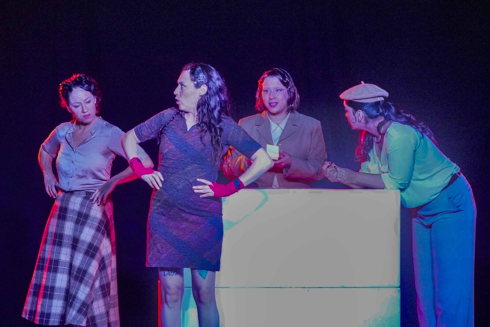 Obra teatral sobre Stella Díaz Varín se presentó en Monte Patria — foto 1